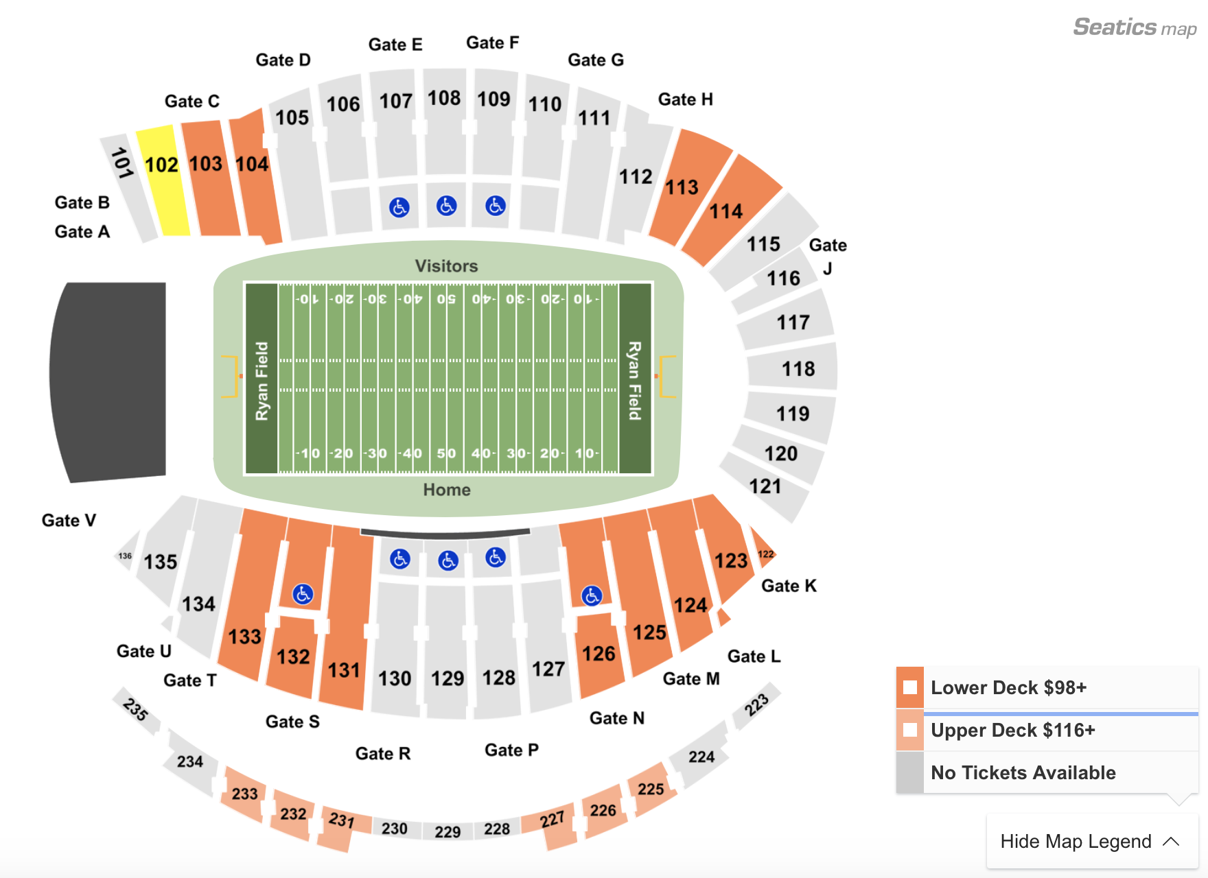 Where To Find The Cheapest Northwestern Vs. Ohio State Football Tickets